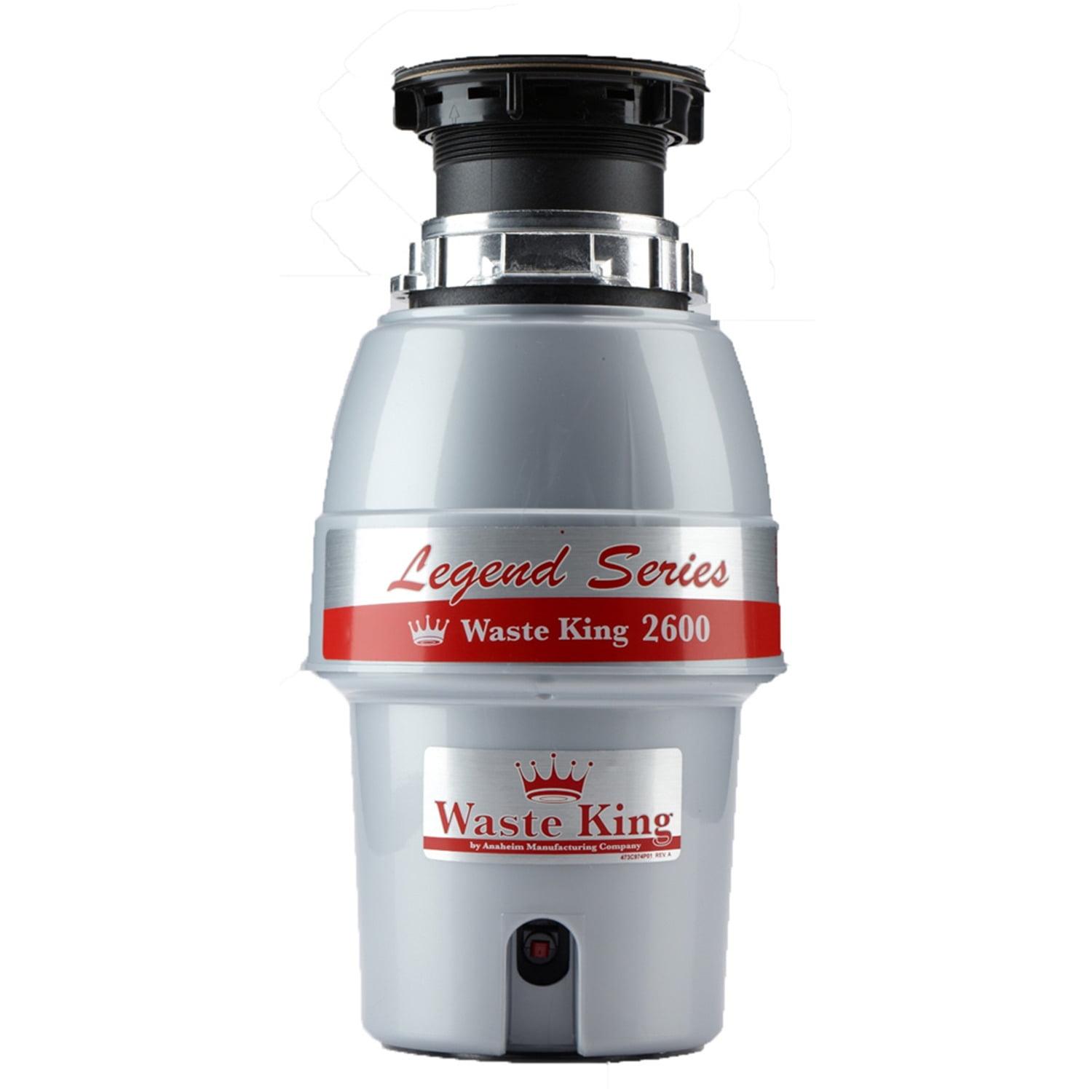 Waste King Legend Garbage Disposers HP Continuous Garbage Disposal