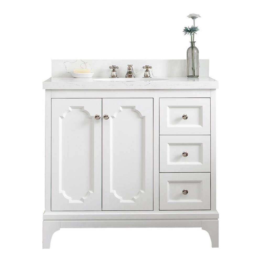 Willa Arlo™ Interiors Bernardo 36'' Single Bathroom Vanity with Stone Top
