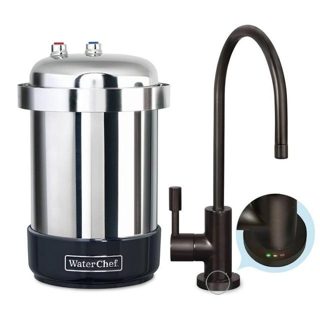 WaterChef U9000 Premium Under-Sink Water Filtration System w Intelligent Monitor