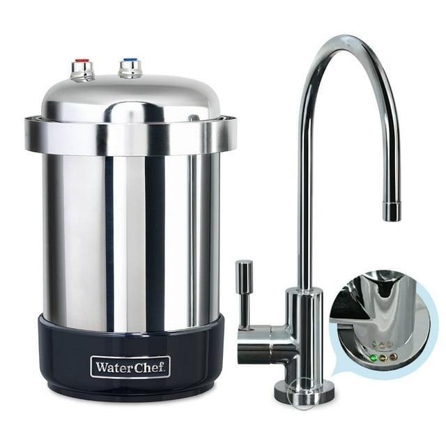 WaterChef U9000 Premium Under-Sink Water Filtration System w Intelligent Monitor