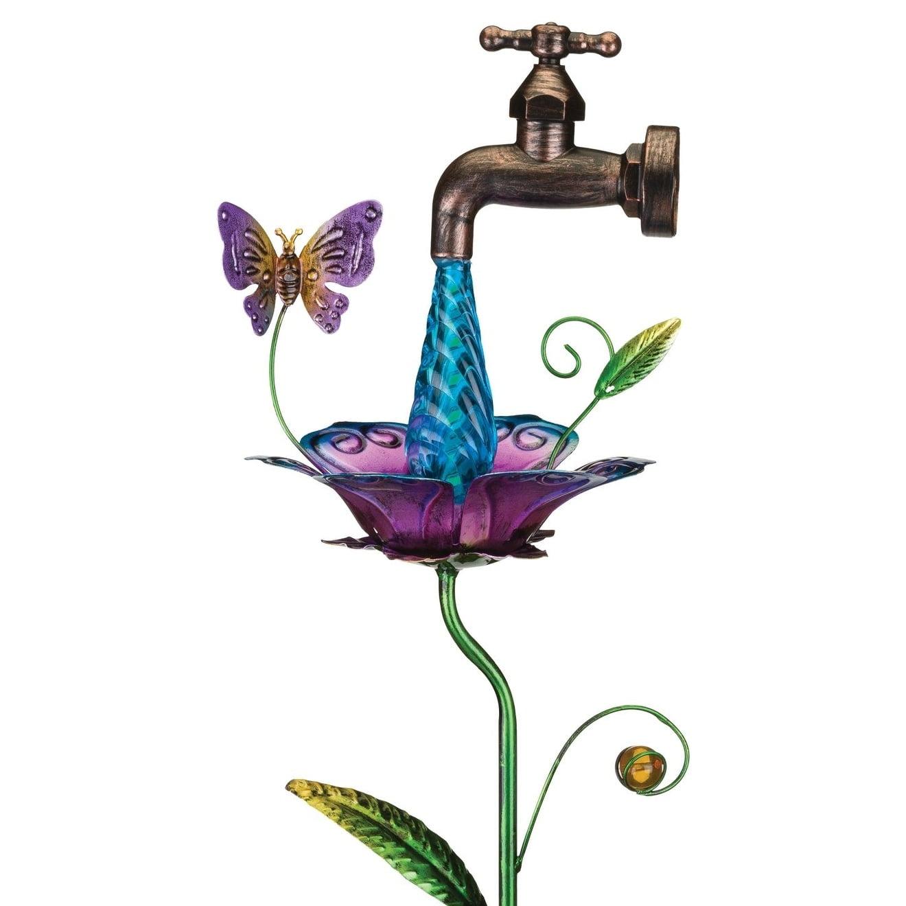 Waterdrop Solar Stake - Butterfly