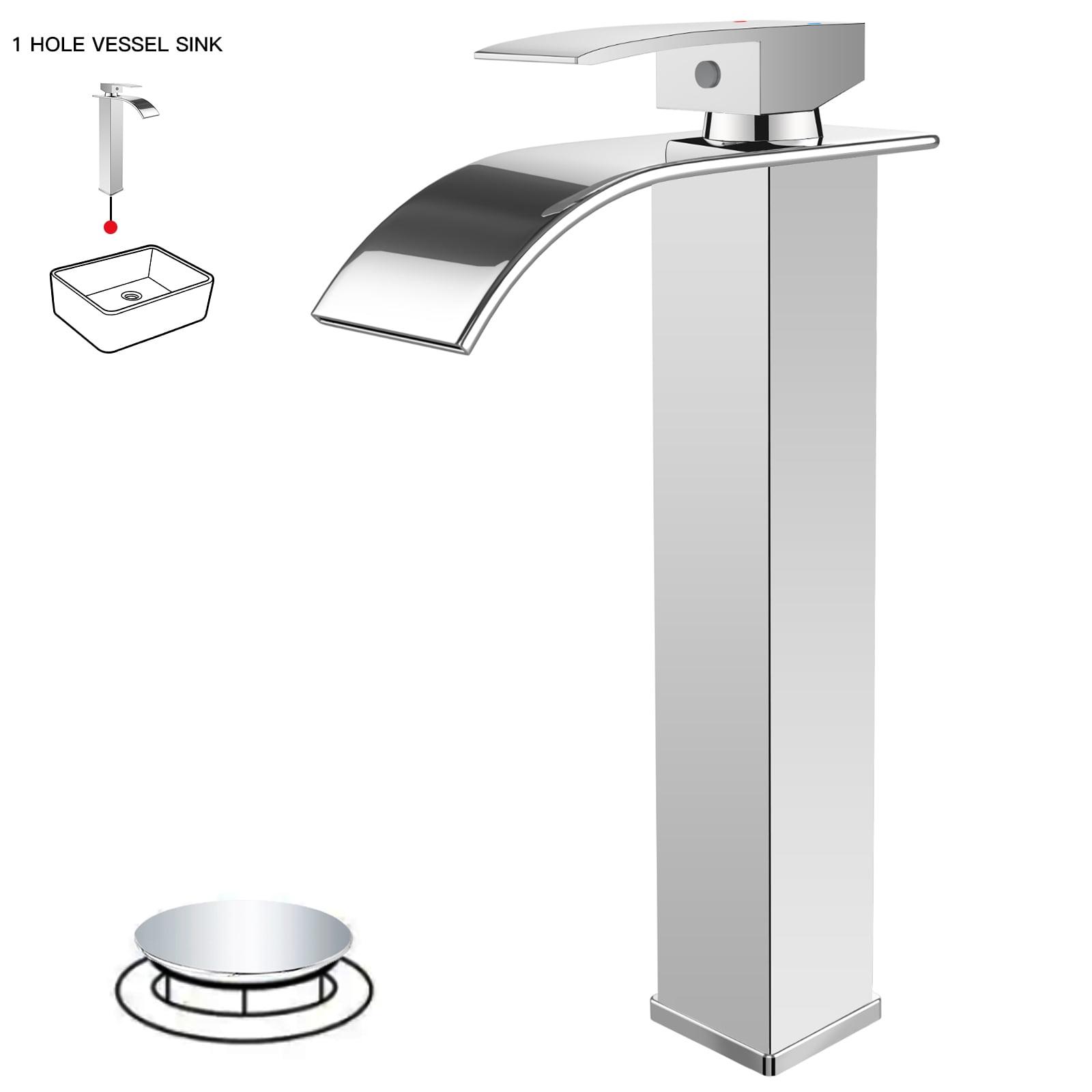 Vessel Sink Faucet Single-handle Bathroom Faucet with Drain Assembly