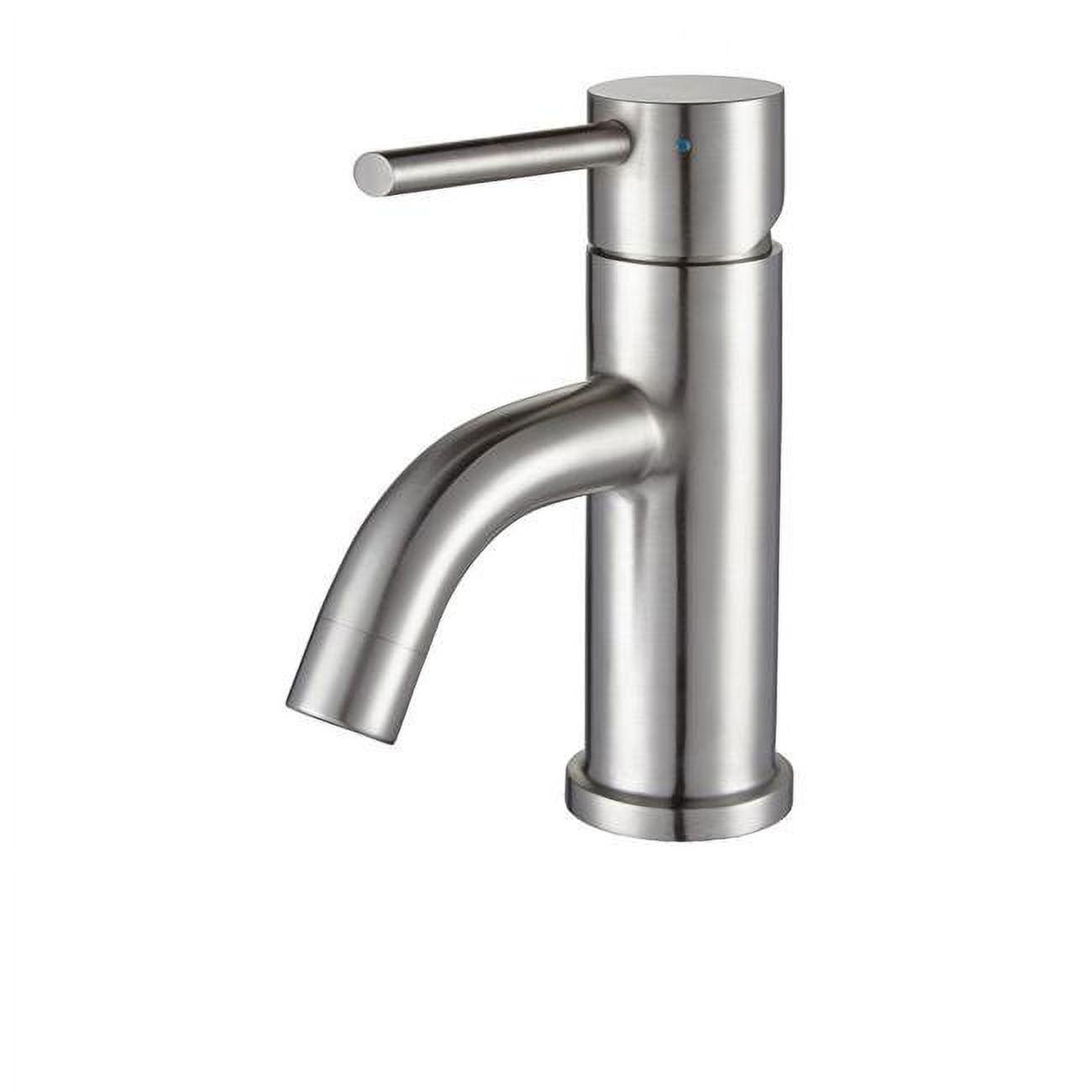 Waterhaus Scratch-Resistant Stainless Steel Single-Hole Lavatory Faucet