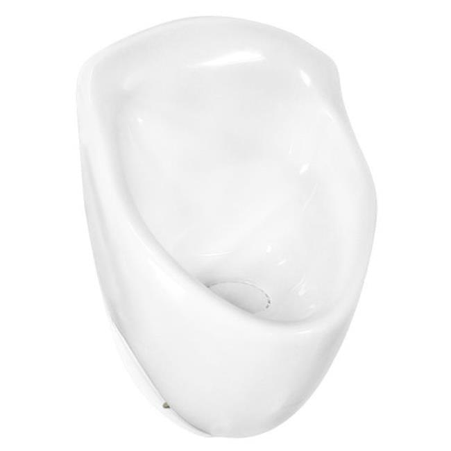 White High Performance Composite Waterless Wall-Mounted Urinal