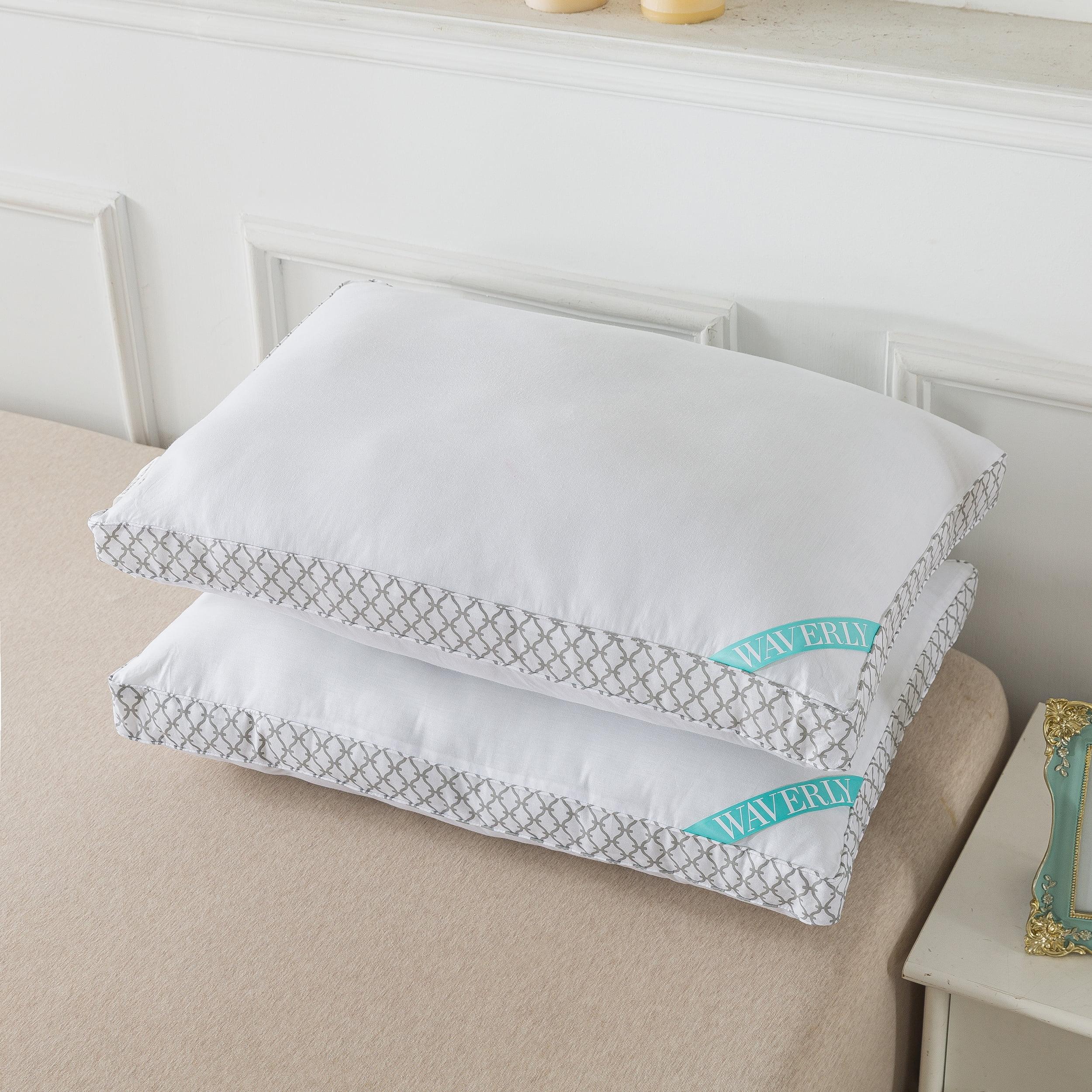 Waverly King White Hypoallergenic Polyester Pillow