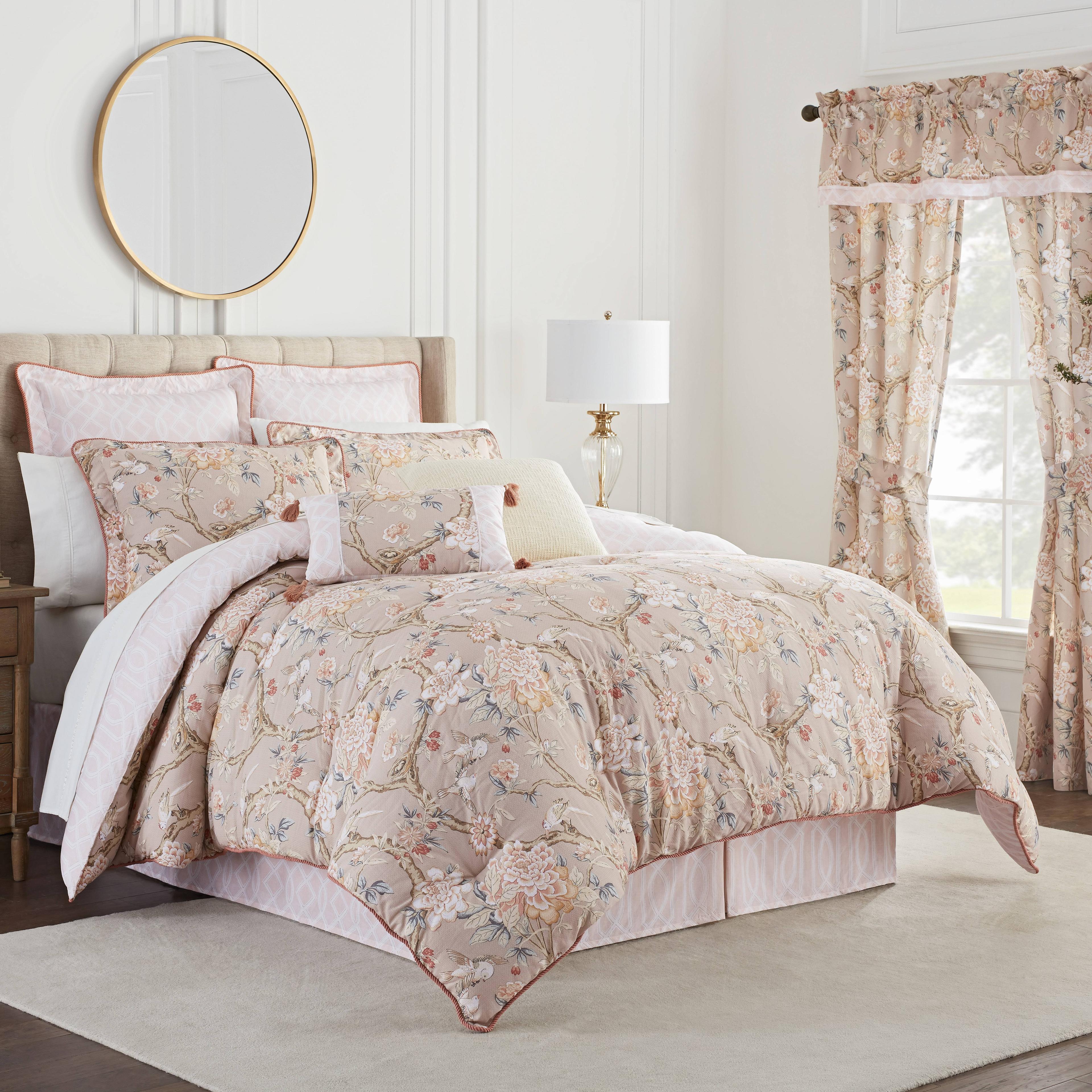 Waverly Mudan 14x20 Dec Pillow - Taupe