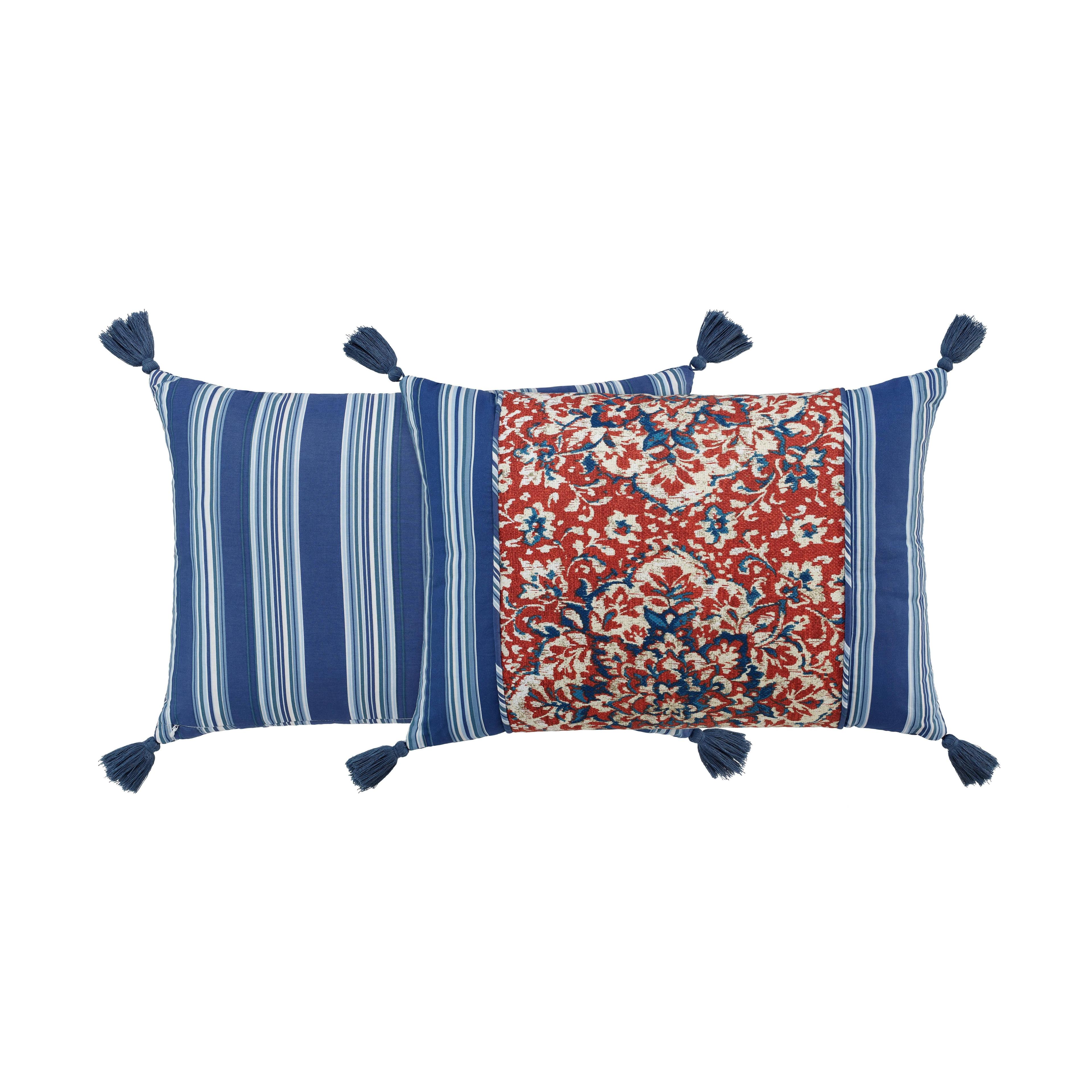 Waverly Tabriz 19" x 12" Lacquer Cotton Decorative Pillow