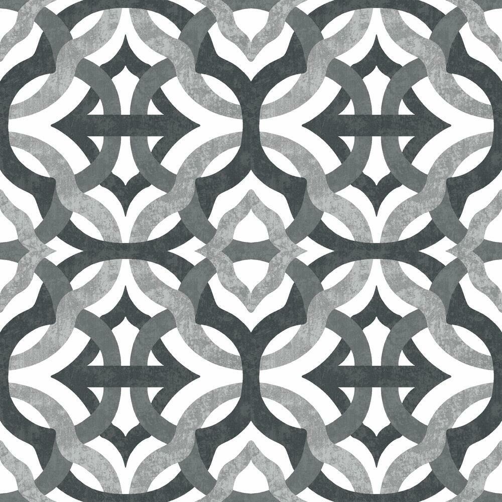 Waverly Peel & Stick Geometric Roll