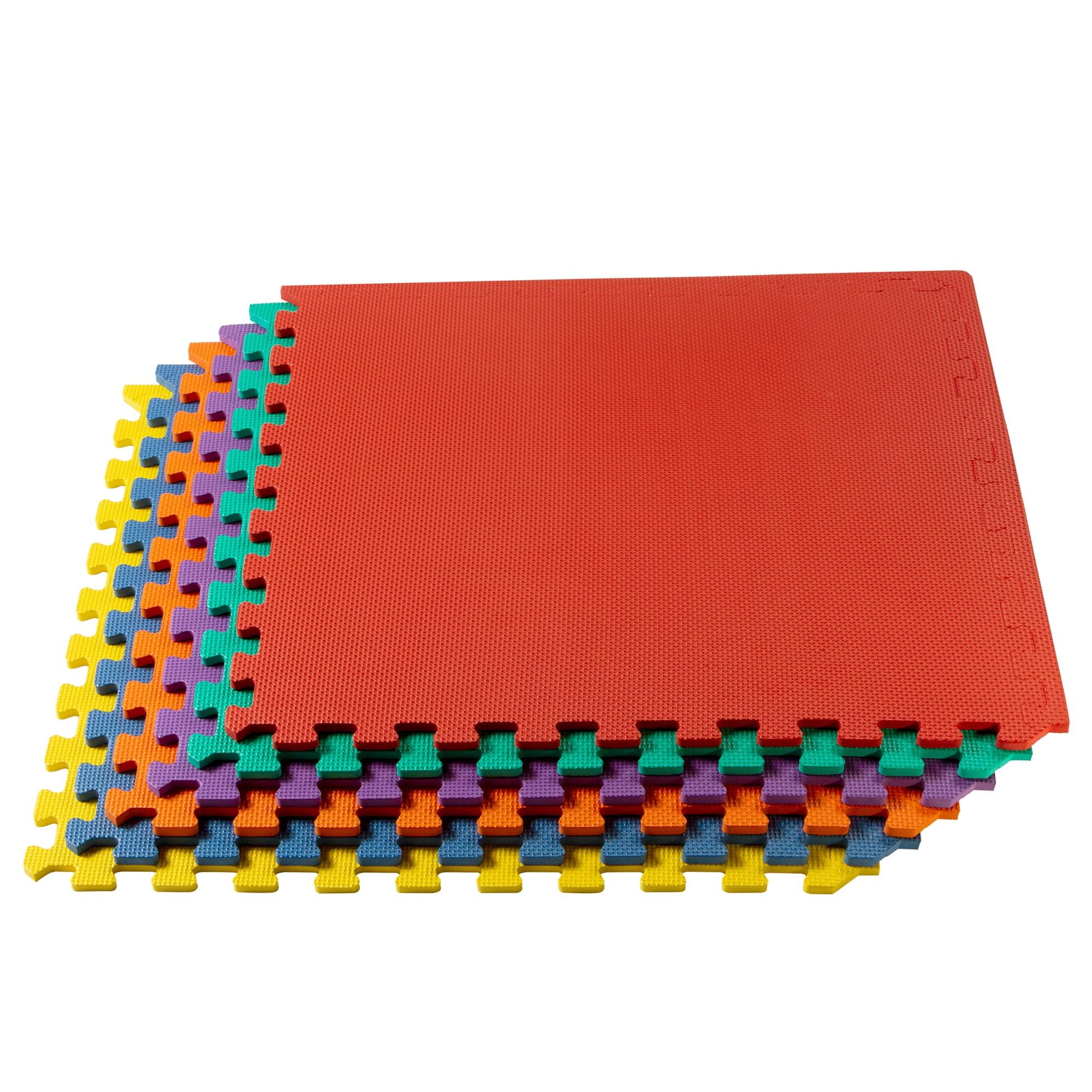 We Sell Mats 3/8" Thick Multipurpose Foam Floor Tile 100 Square Feet (25 Tiles)