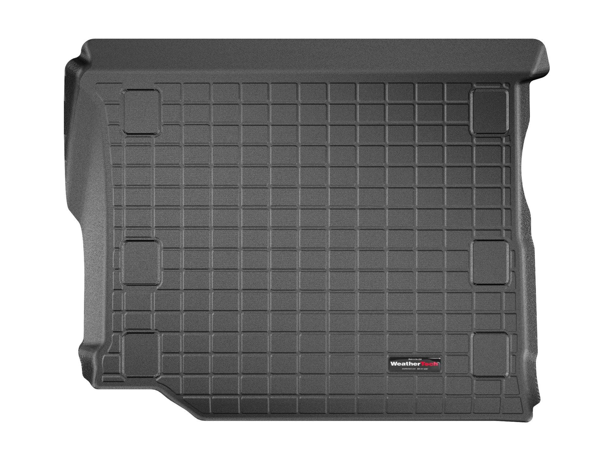 WeatherTech Cargo Trunk Liner compatible with Jeep Wrangler 4-Door, Wrangler Unlimited 4-Door, Wrangler Unlimited Rubicon 392, Wrangler 4-Door Rubicon 392 - Behind 2nd Row Seating Black