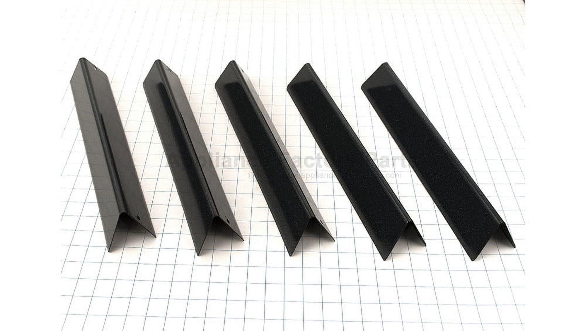 Weber Weber Replacement Flavorizer Bars, 17.5", For Genesis 300 Series (front-mounted Control Panel), Porcelain-enameled Steel (Set of 5)