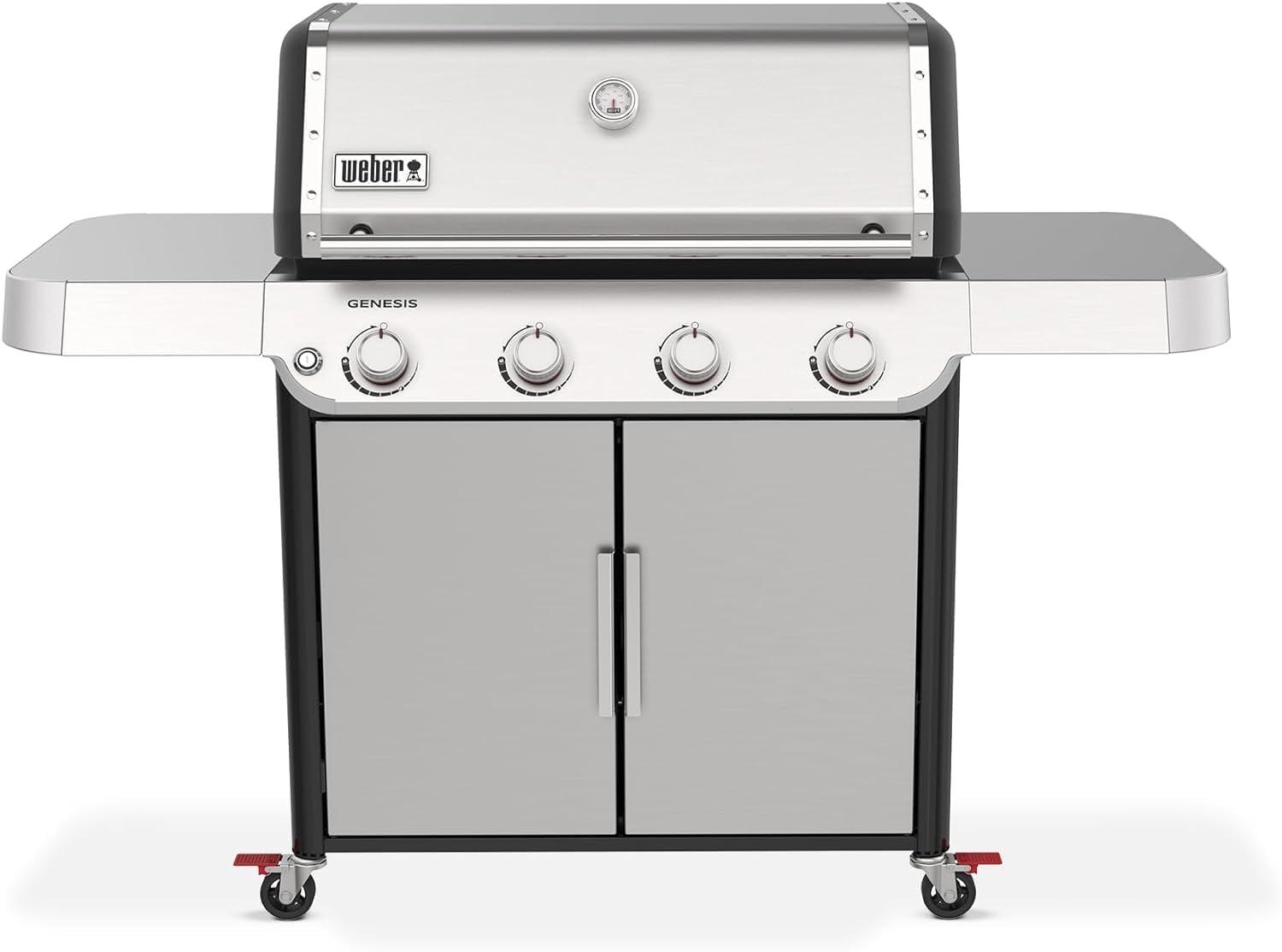 Genesis S-415 Stainless Steel 4-Burner Propane Gas Grill