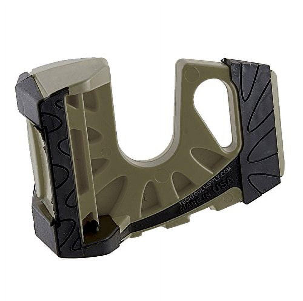 Olive Green Lexan Plastic Ultimate Door Stop