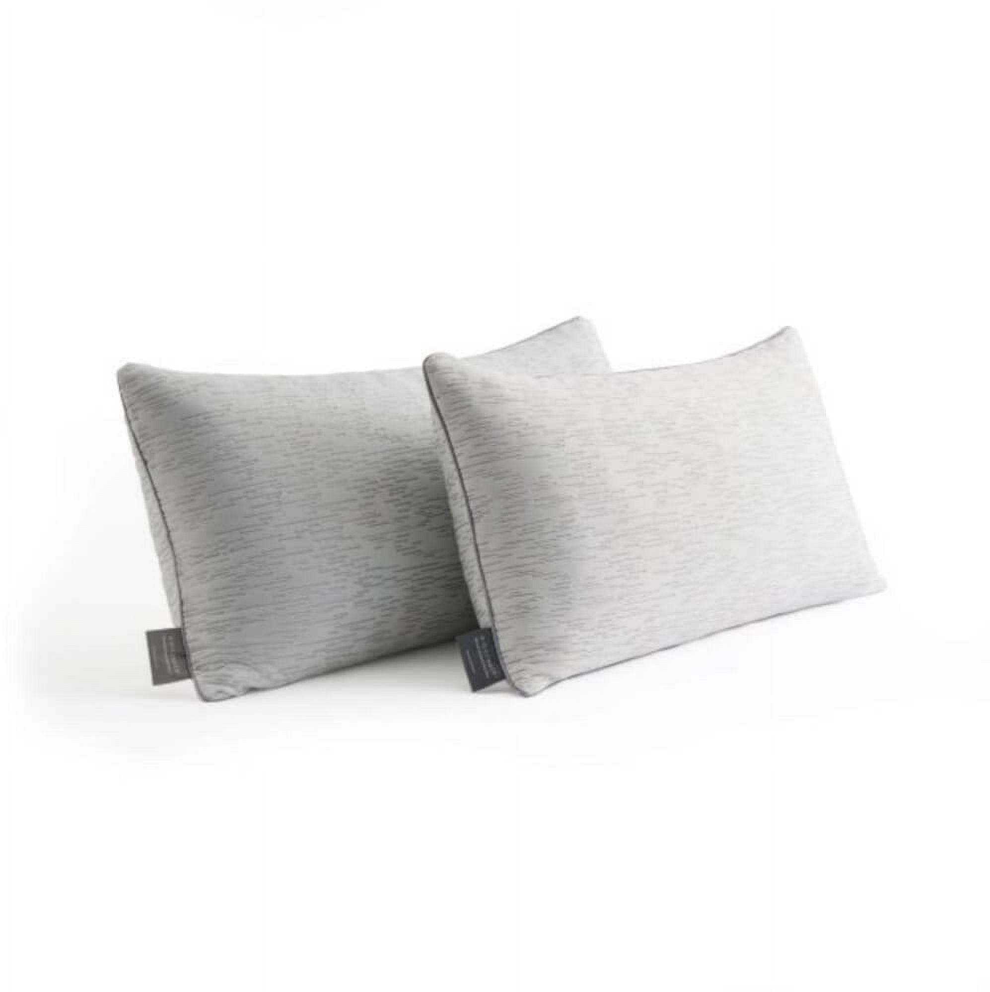 Queen Shredded Memory Foam Medium Firm Pillow 2 Pack