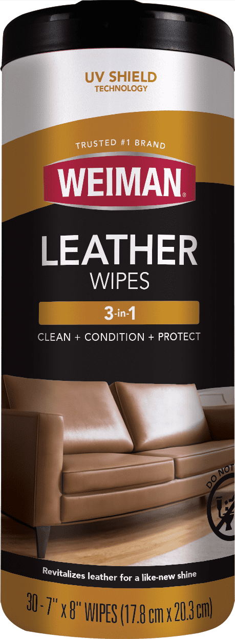Weiman Leather Wipes - 30ct
