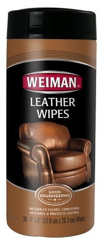 Weiman Leather Wipes - 30ct