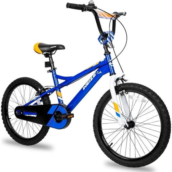 Kids Bike, 20 Inch Children Bicycle for Boys Girls Ages 6-12 Years Old, Rider Height 48-62 Inch, Coaster Brake (Blue)