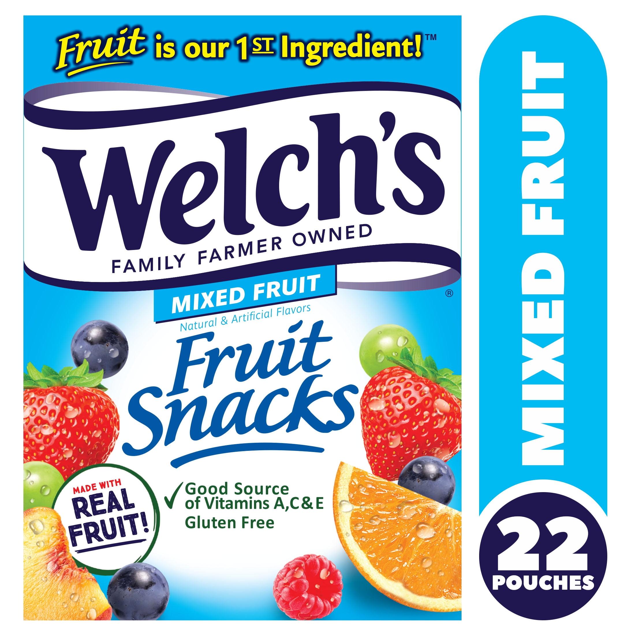 WELCH'S Fruit Snacks Mixed Fruit - 17.6oz/22ct