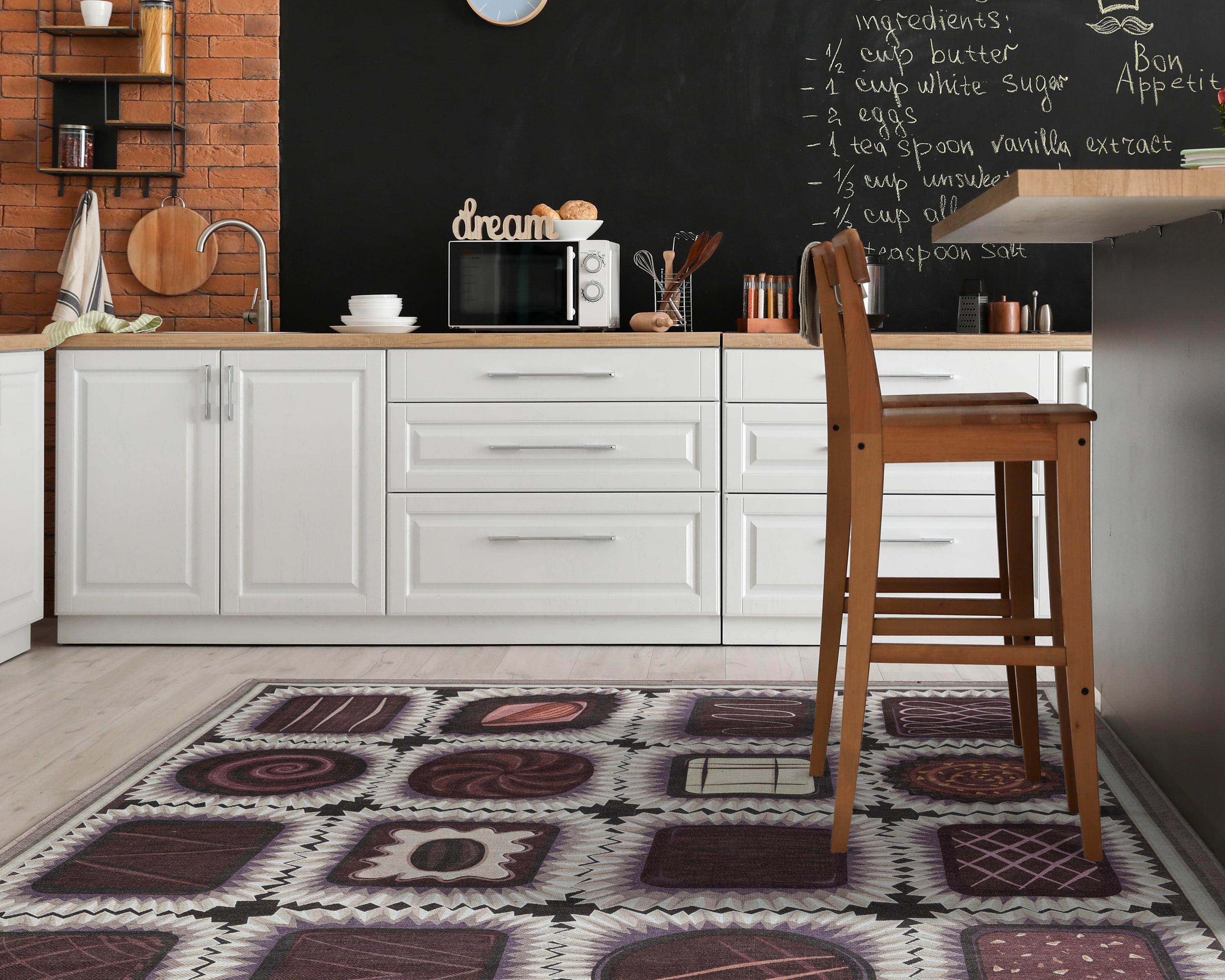 Well Woven Chocolate Box 3'3" x 5' Brown Area Rug