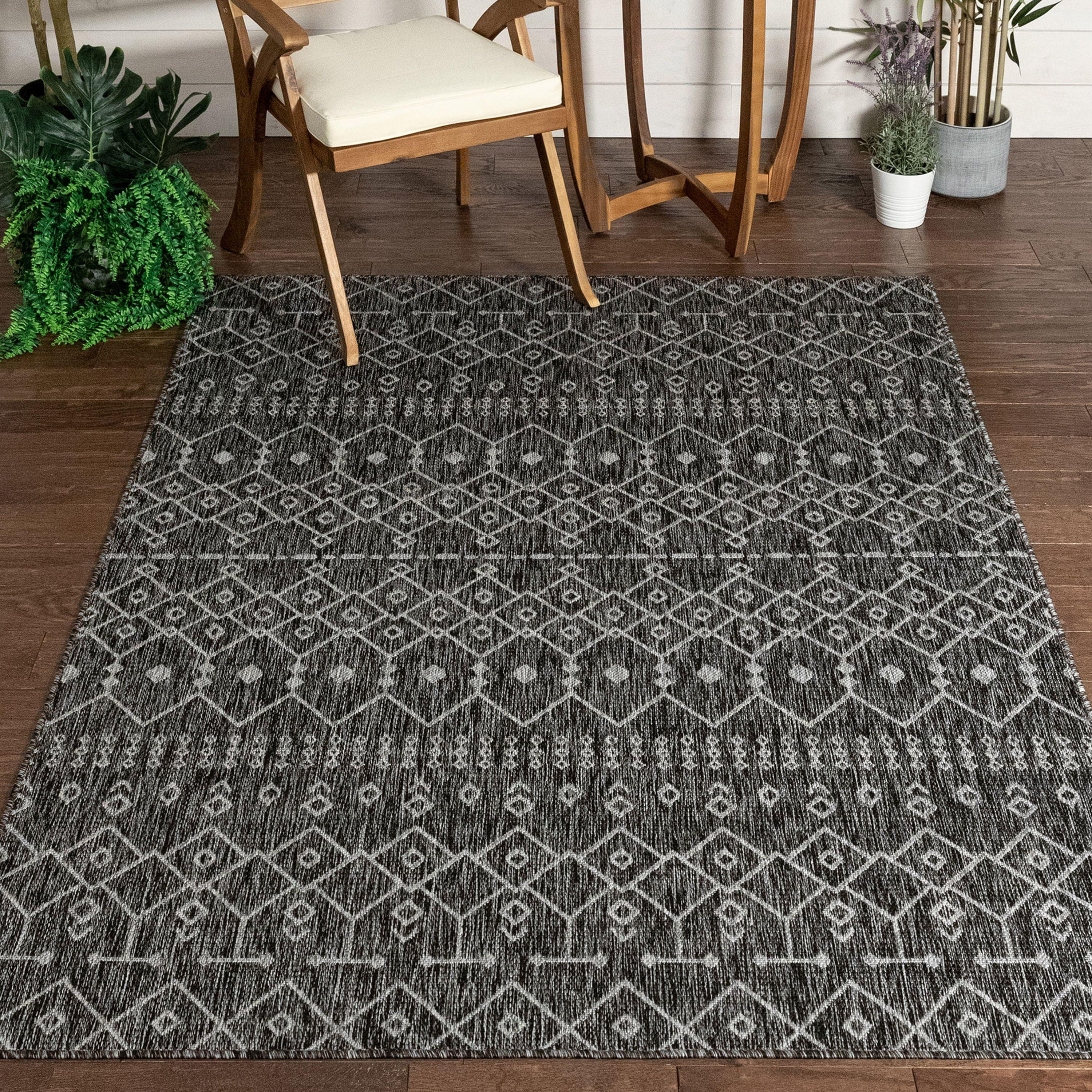 Union Rustic Marshanna Gray Rug