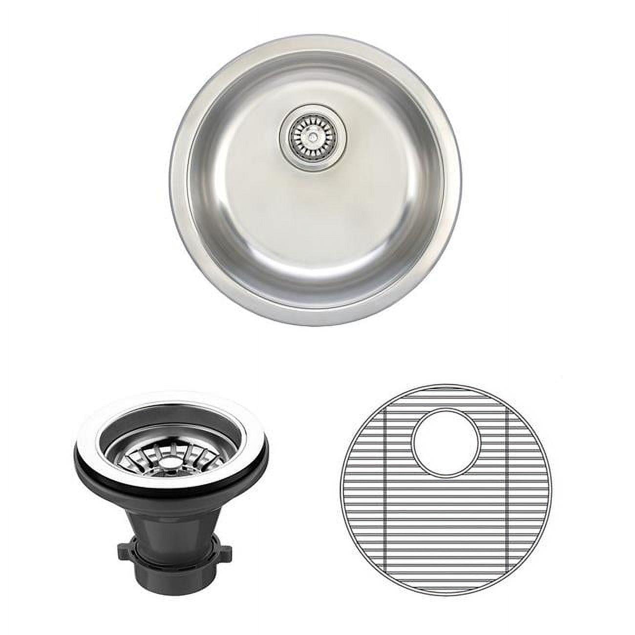 Jazz Series 18.25'' L Undermount Single Bowl Stainless Steel Kitchen Sink