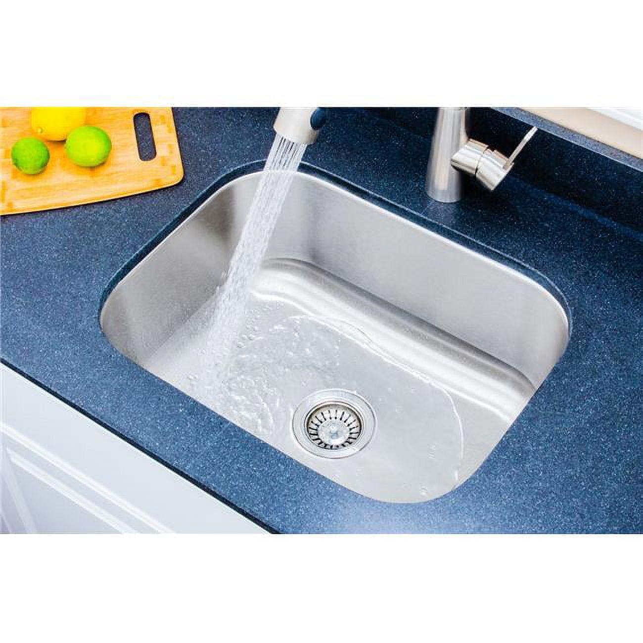 23'' Undermount Single Bowl Stainless Steel Kitchen Sink