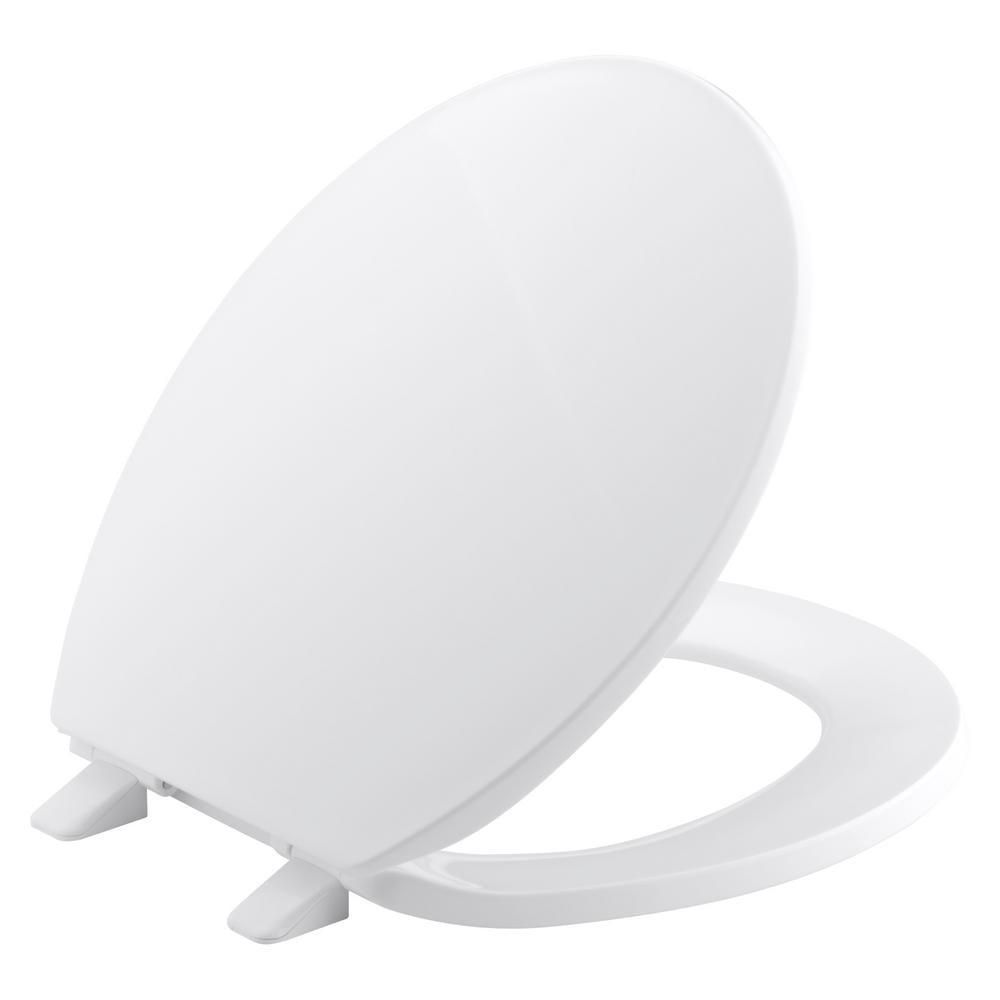 Wellworth Round Closed Front Toilet Seat In White