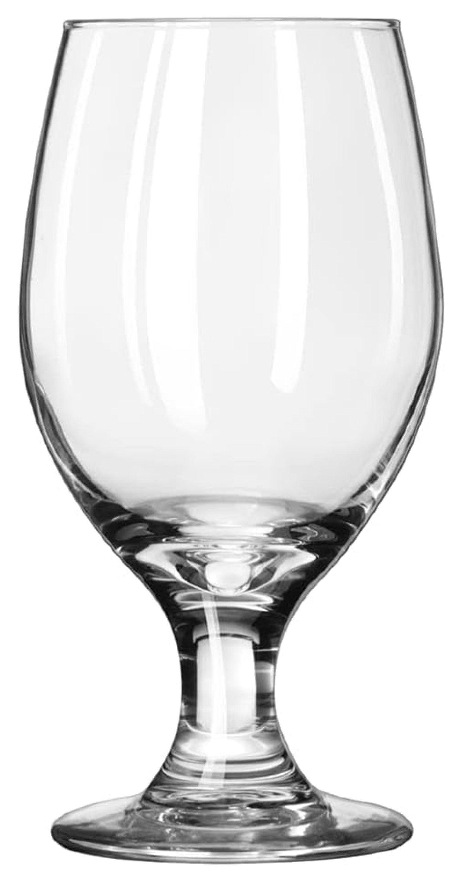 Libbey 14 oz Clear Glass Banquet Goblet Set