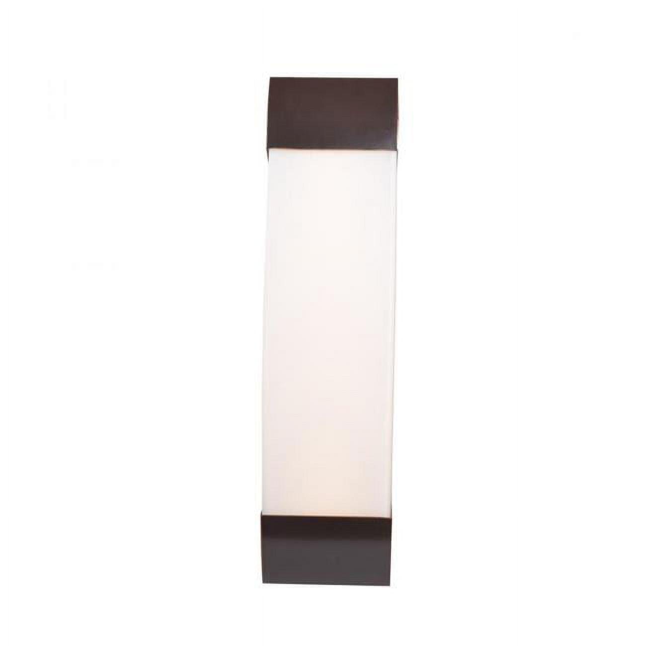 West End Bronze LED Vanity Light - 17" Dimmable Modern Bathroom Fixture