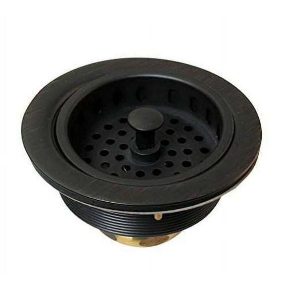 Westbrass Solid Brass Style Kitchen Sink Basket Strainer D214-12A