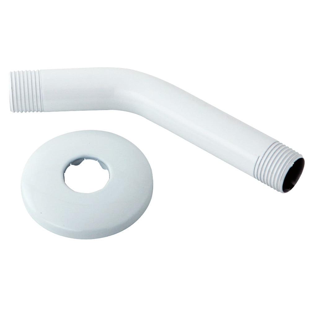 1/2" IPS x 6" Wall Mount Shower Arm with Sure Grip Flange