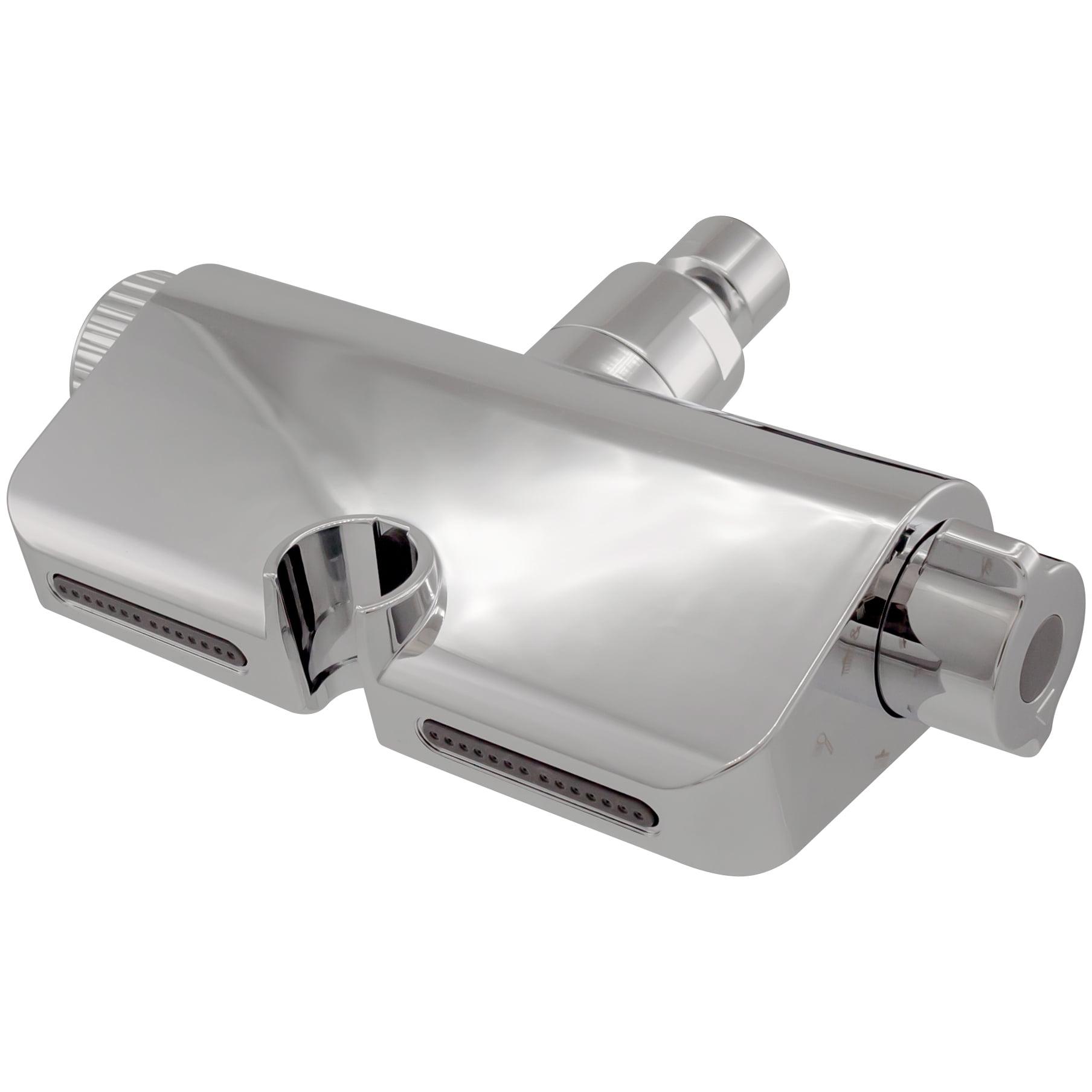 Filtered Handheld Shower Head Diverter Bracket with Jet Massage Spray System