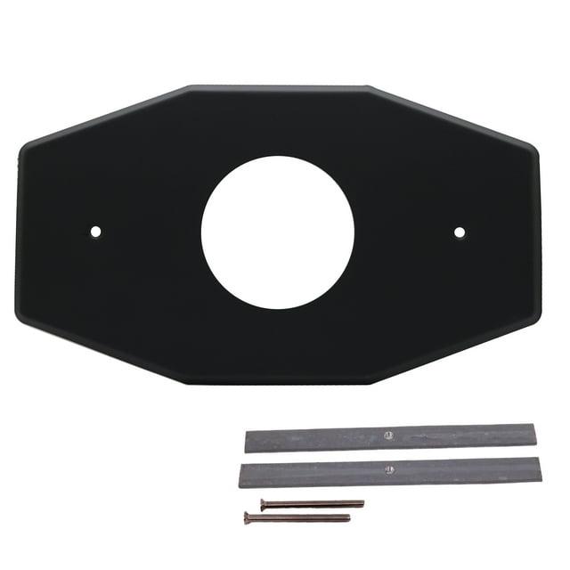 One-Hole Remodel Cover Plate for Mixet Bathtub and Shower Valves