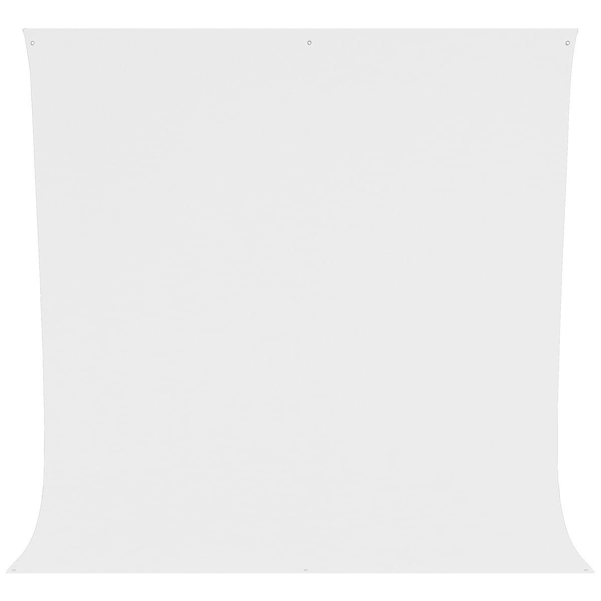 Westcott 9 x 10 Feet Wrinkle Resistant Cotton Background, Hi Key White