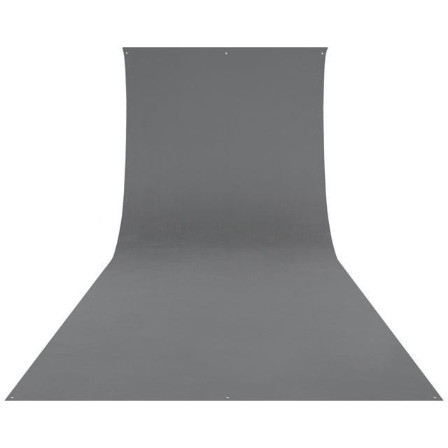 Westcott 9' x 20' Neutral Gray Wrinkle Resistant Backdrop