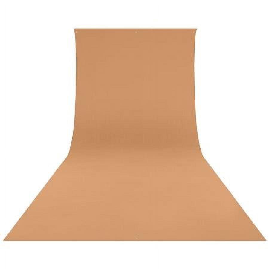 Westcott Wrinkle-Resistant Washable Backdrop (Brown Sugar, 9 x 20 Feet)