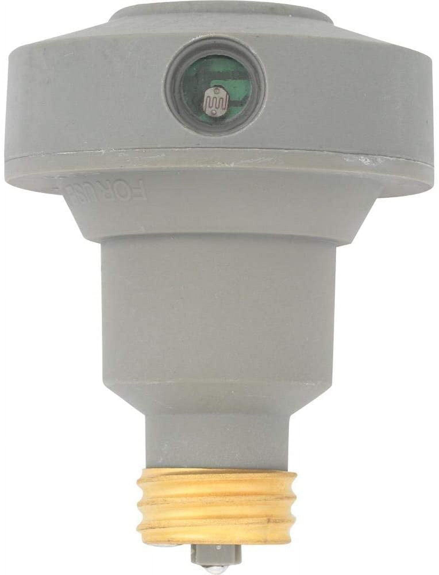 Gray Outdoor Photoelectric Flood Light Control