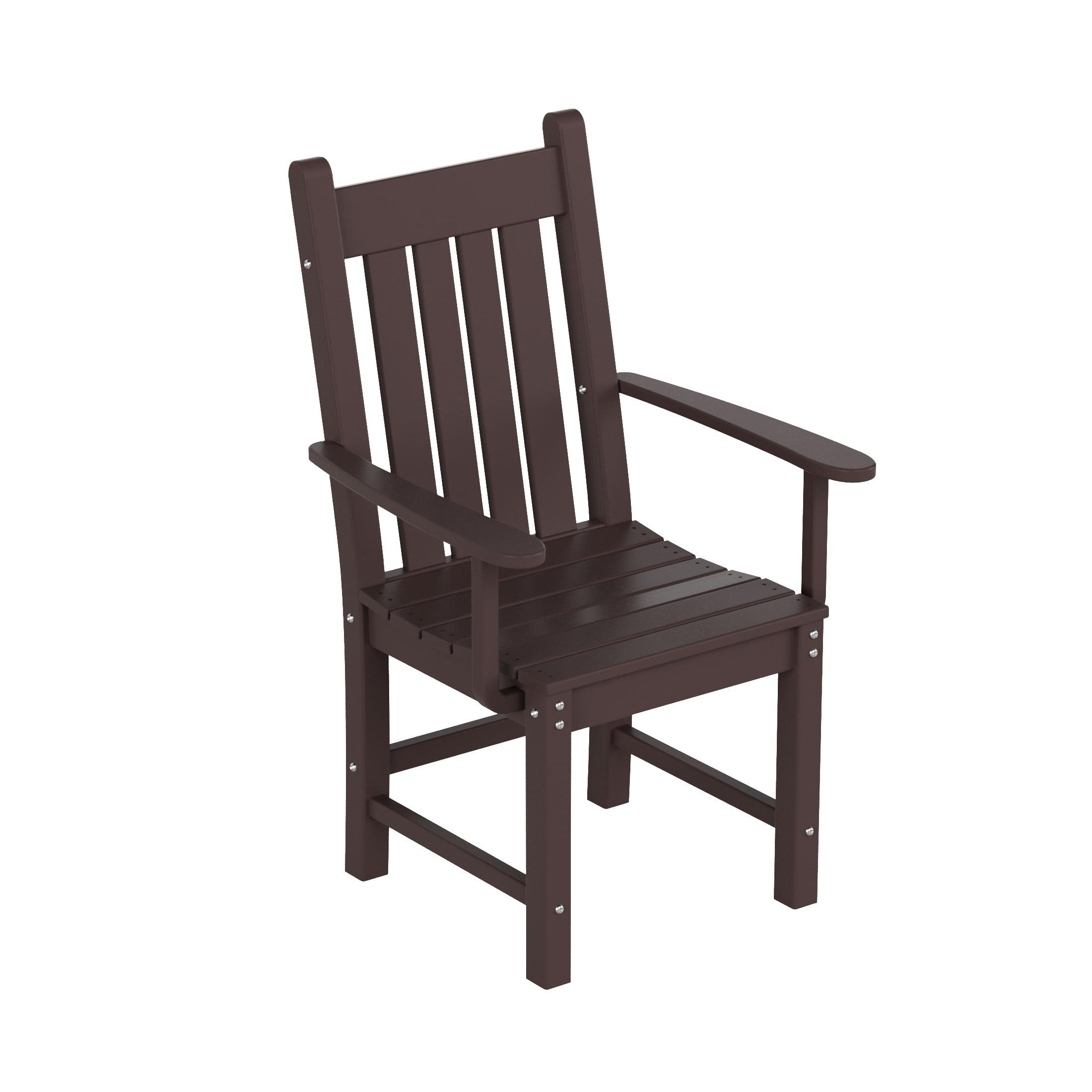 Westin Outdoor Laguna Patio Dining Armchair,Dark Brown