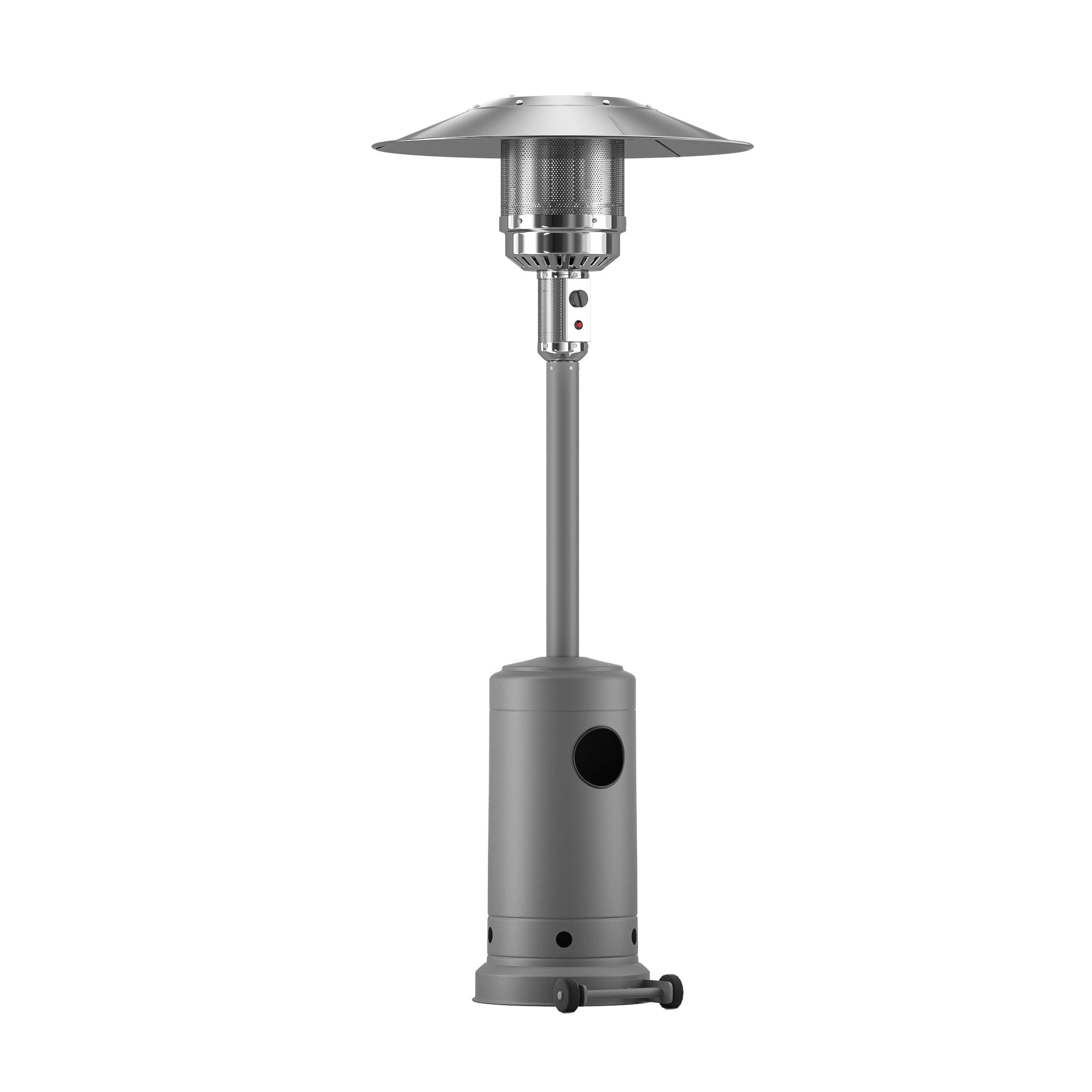 WestinTrends 47,000 BTU Gray Freestanding Propane Patio Heater