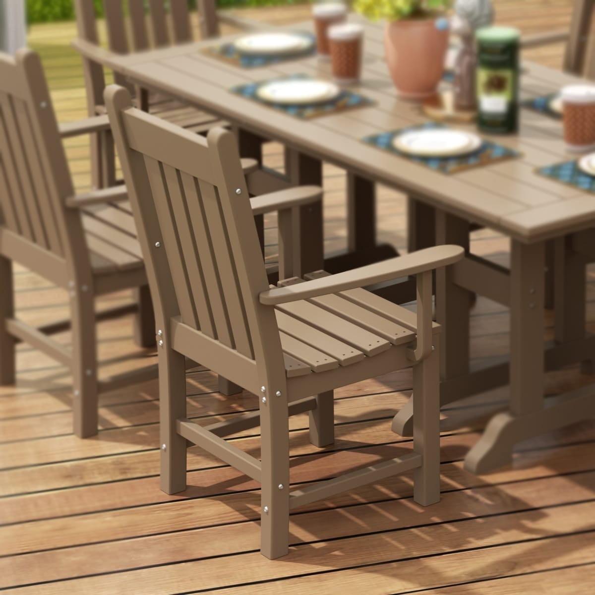 WestinTrends Outdoor Patio Dining Chair