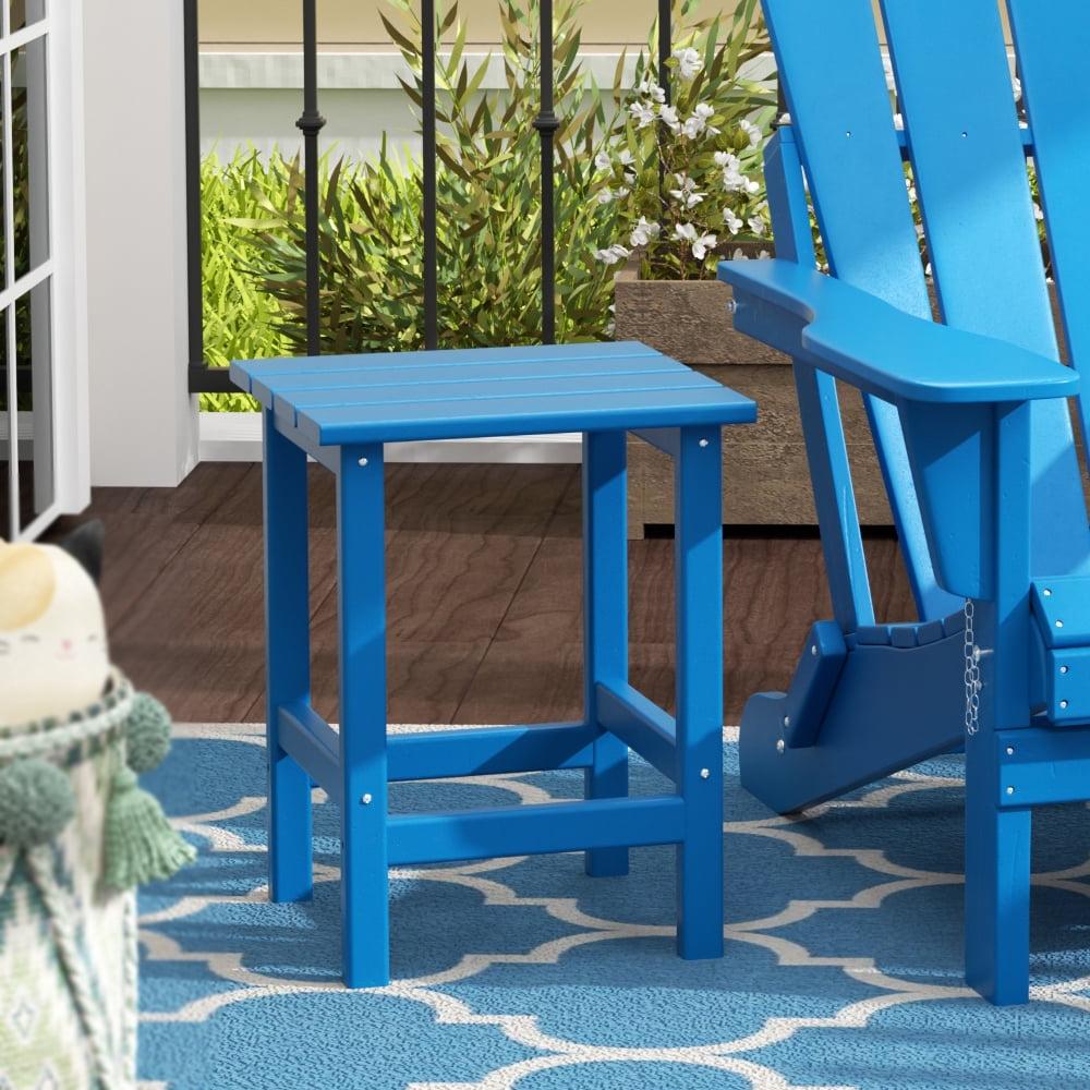 WestinTrends Outdoor HDPE Adirondack Side Table