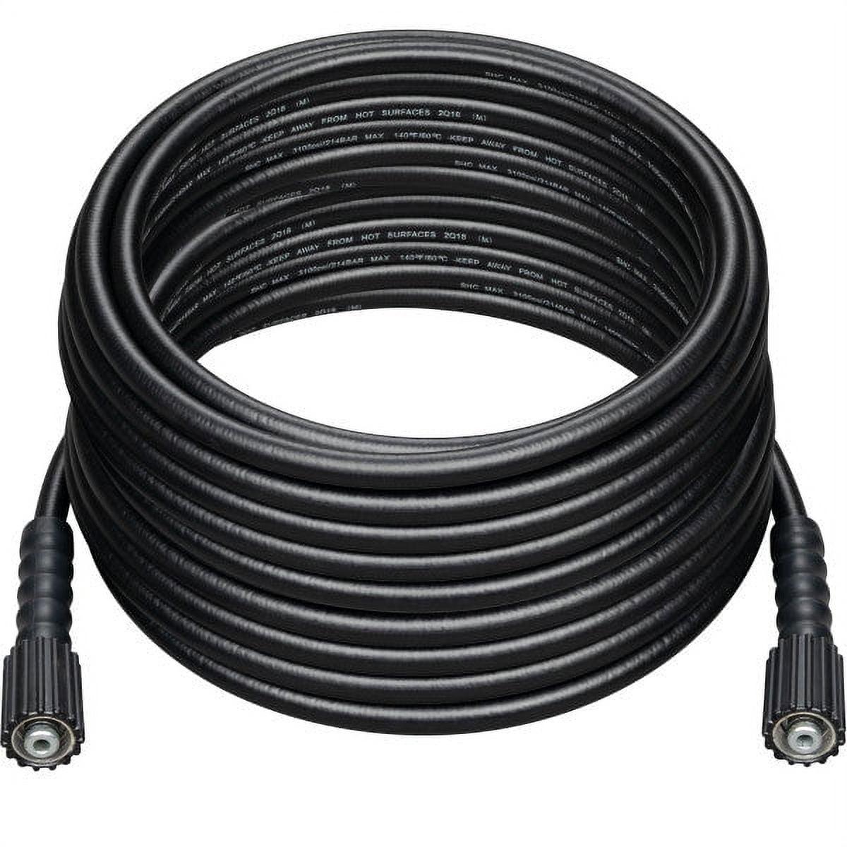 Westinghouse 50 ft Black PVC Pressure Washer Hose - 3600 PSI