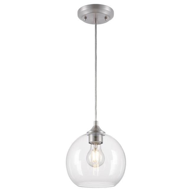 Westinghouse Lighting  Tatze One Light Indoor Mini Pendant - 1-Light Brushed Nickel