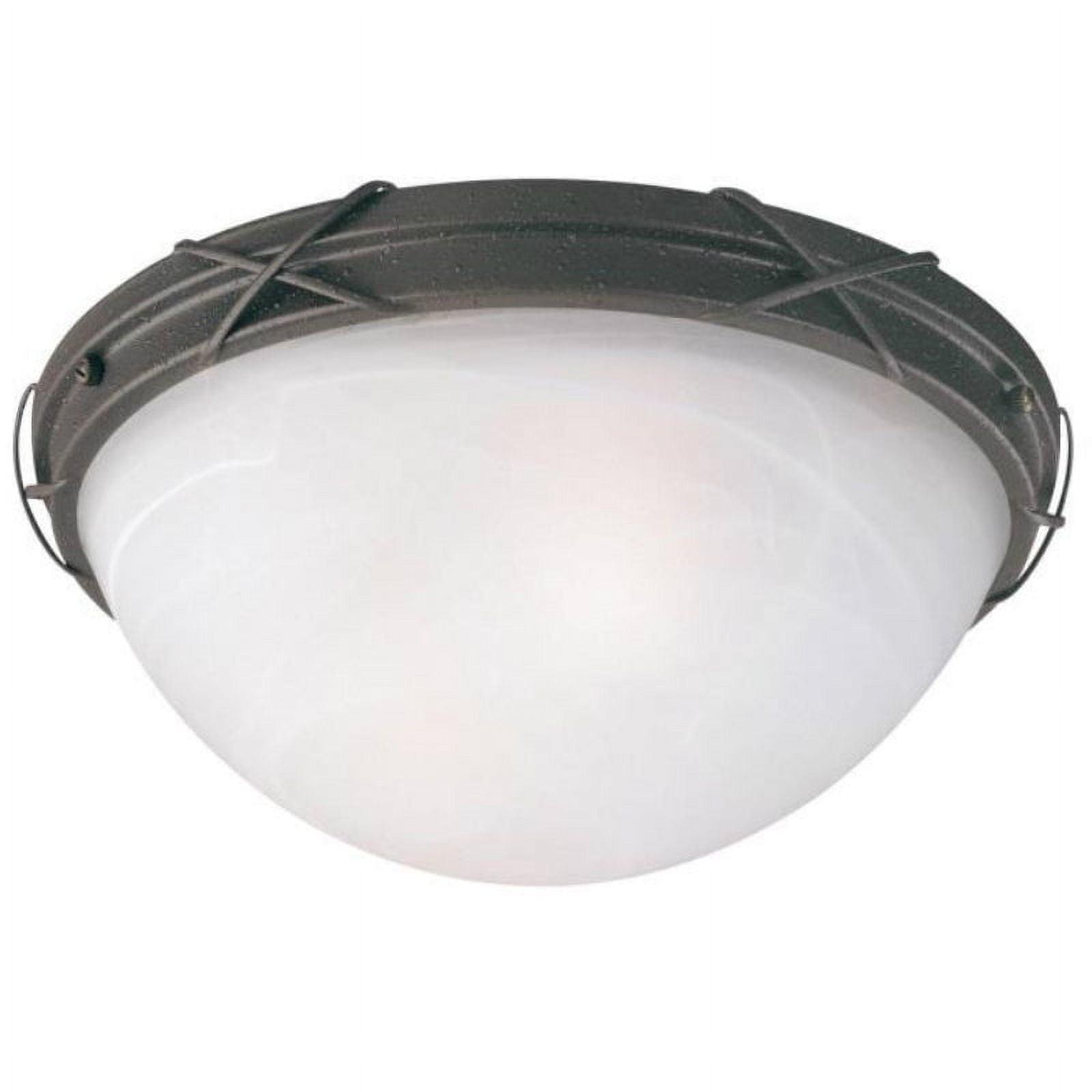 2 - Bulb Outdoor Flush Mount