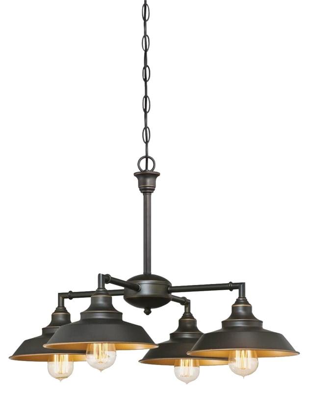 Iron Hill 4 - Light Classic / Traditional Chandelier