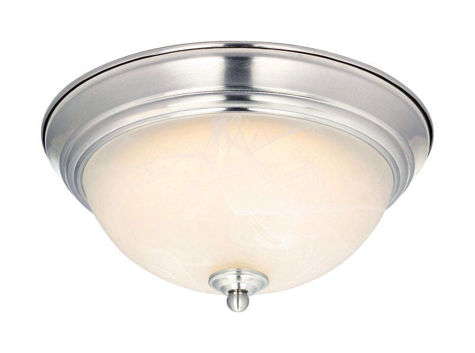 Brushed Nickel 11" LED Flush Mount Ceiling Light