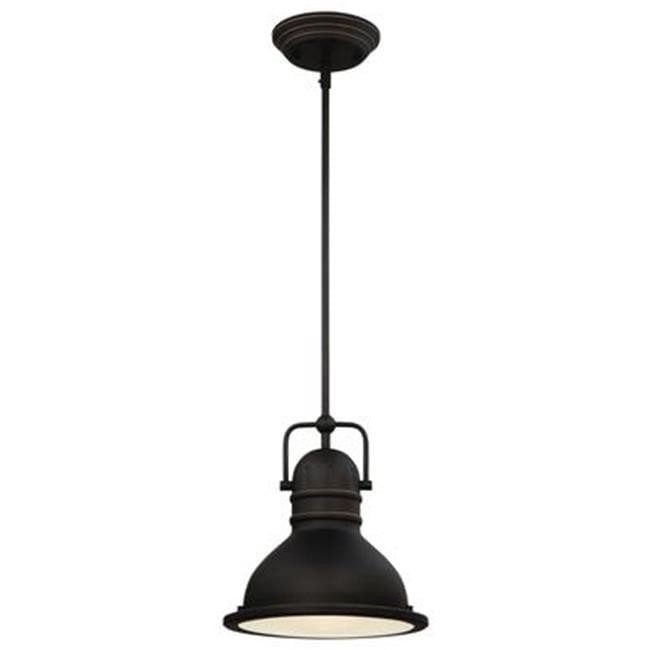 Westinghouse Lighting 63087A Boswell One - Light LED Mini Pendant, Oil Rubbed Bronze