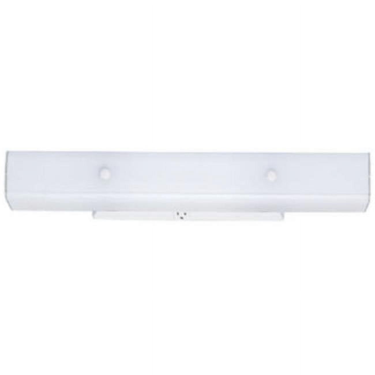 Sleek Black 4-Light Wall Fixture with White Ceramic Glass