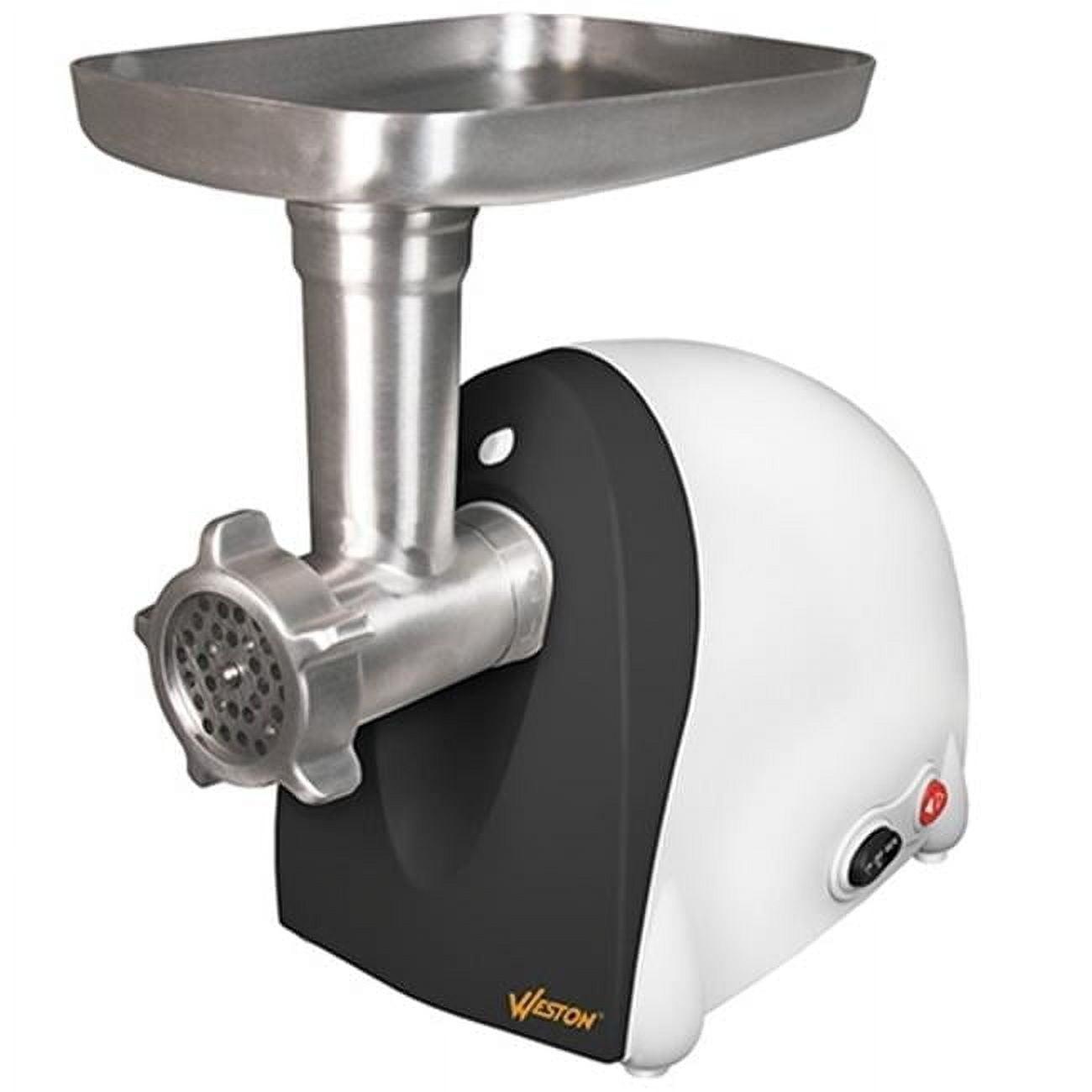 Weston Stainless Steel Electric Meat Grinder