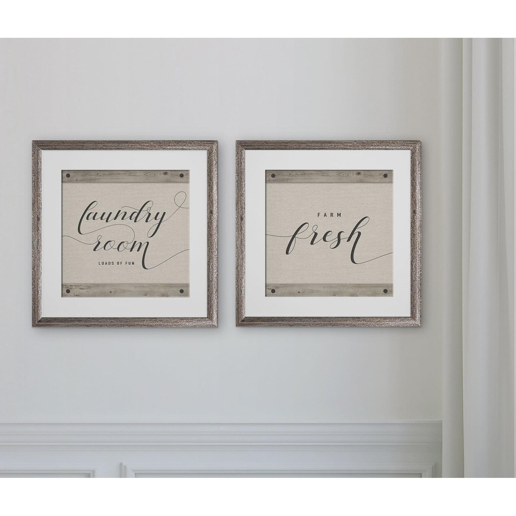 Wexford Home Laundry Room -2 Piece Set